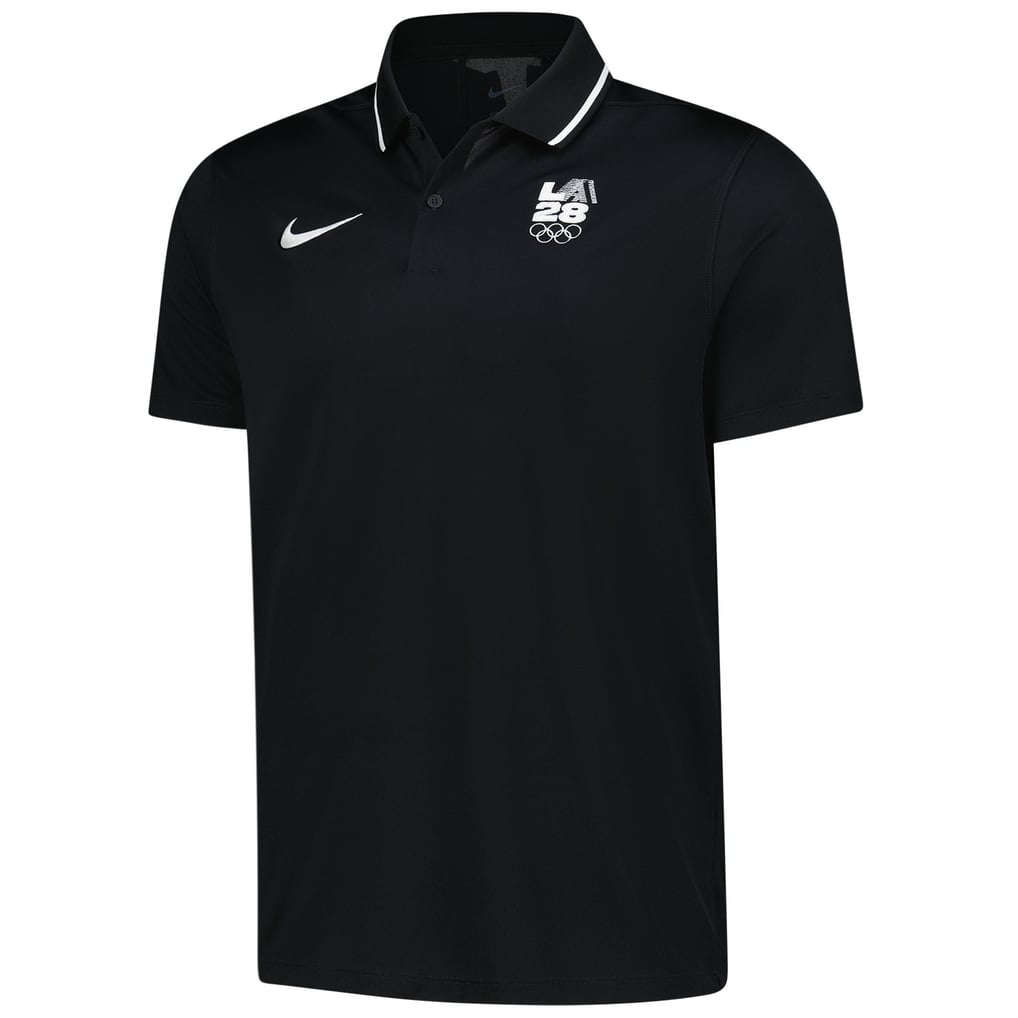 Polo Nike LA28 Retro Coach Performance des Jeux Olympiques d'été - Noir